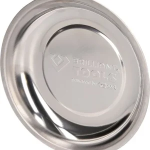Copri Specchietto Piastra magnetica acciaio inox Brilliant Tools Ø 15 cm BT691160