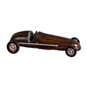 Figurina di auto pelle marrone Pelle Chehoma - 61cm con Ventosa Forte