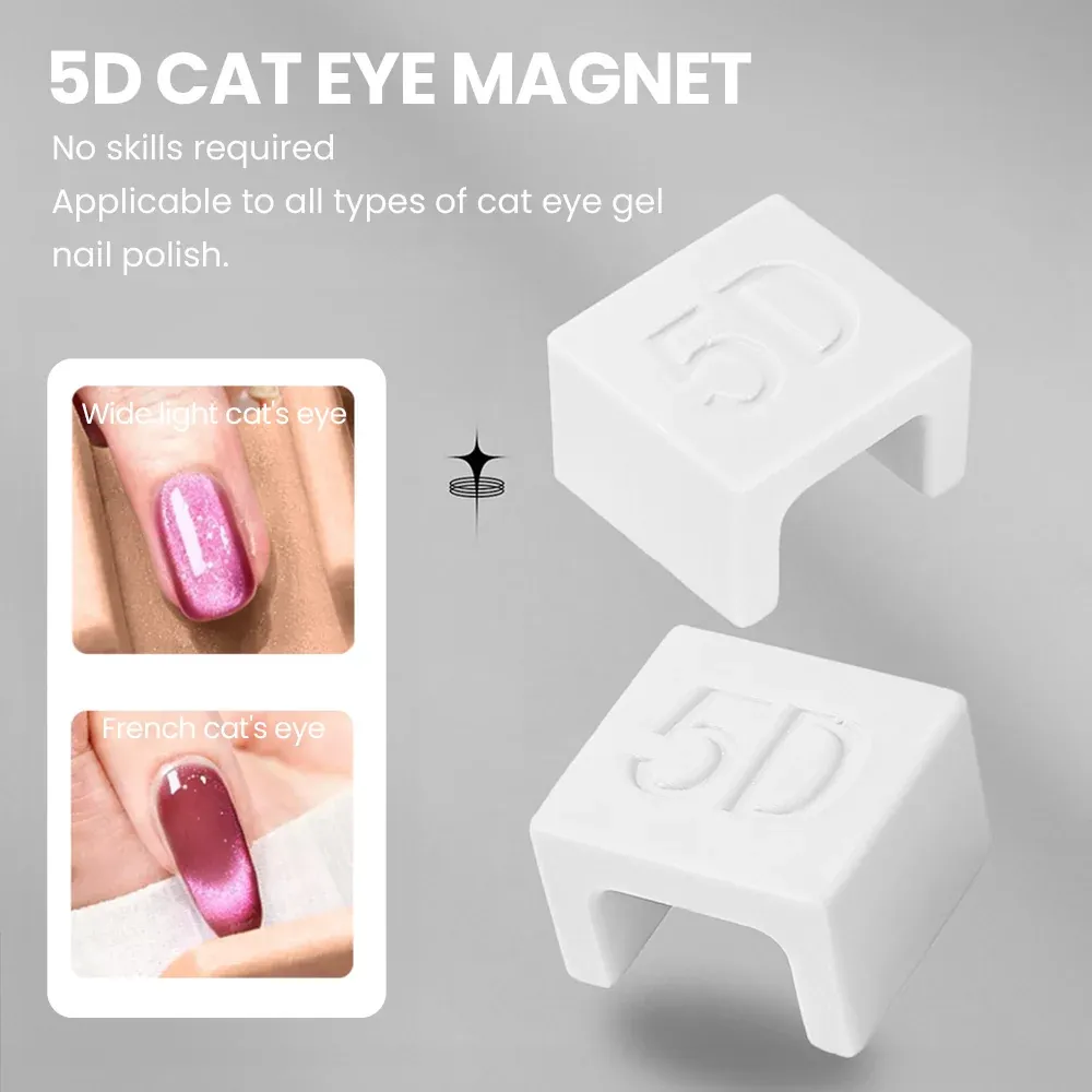 Peluche da Cruscotto 5D Cat Eye Magnet Tool - Multi-Angle Magnetic Wand Gel Polish Nail Art