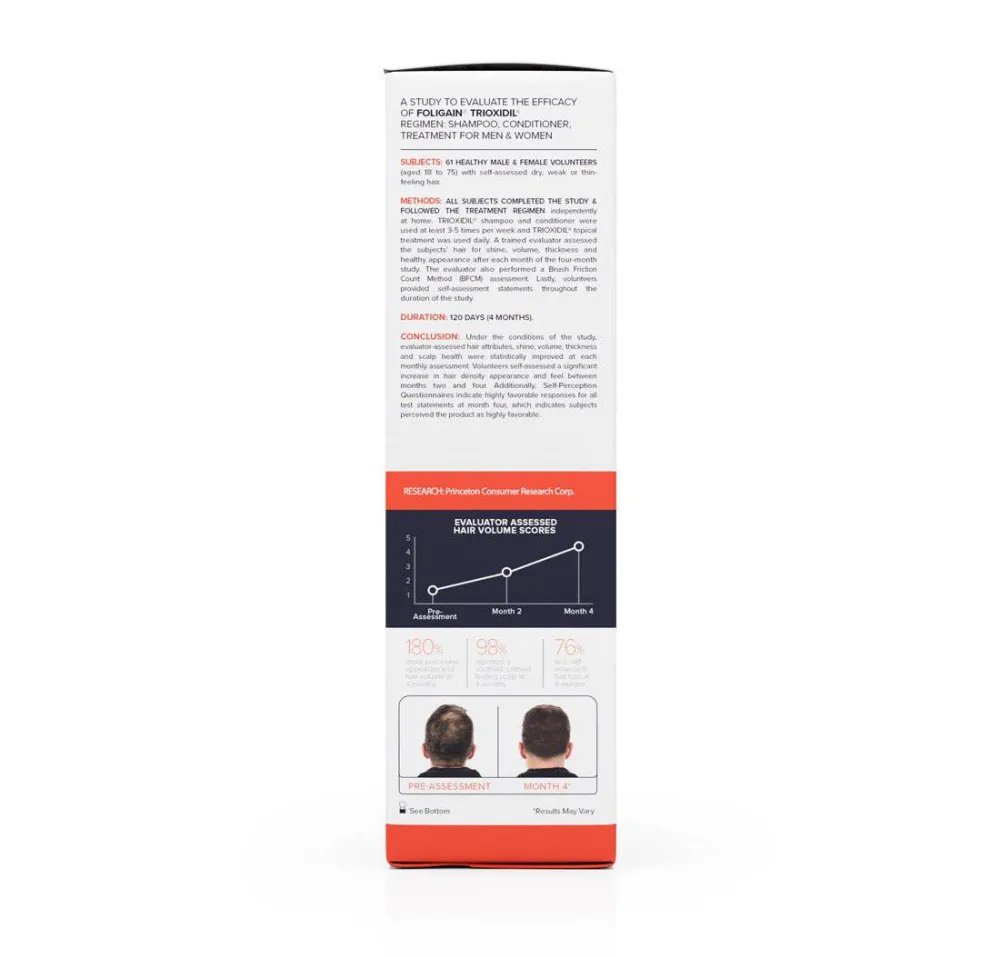 Balsamo FOLIGAIN Tripla Azione per Capelli Diradati per Uomo con 2% TRIOXIDIL®