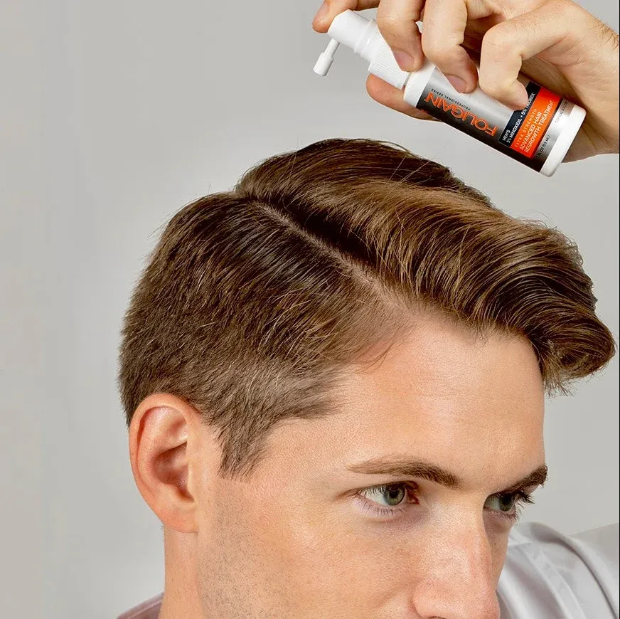 FOLIGAIN Trattamento Avanzato per la Ricrescita dei Capelli Uomo Minoxidil 5% + TRIOXIDIL® 5%