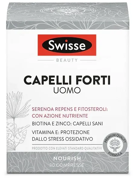 SWISSE CAPELLI FORTI UOMO 30 COMPRESSE