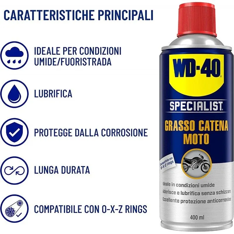 Specialist Grasso Catena Condizioni umide 400ml | WD-40