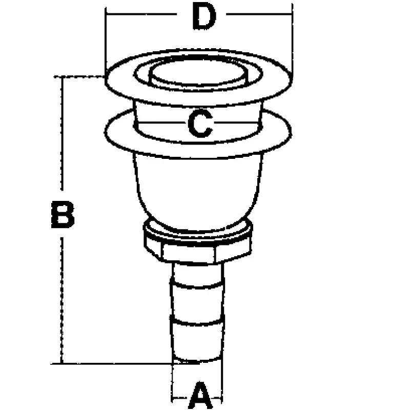 SFIATO ACCIAIO INOX-NYLON