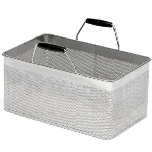 Maschio per Alluminio Cestello per pasta forato GN 1/1 con 2 manici 209626
