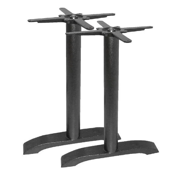 Maschio per Filettatura Macchina Bolero doppia gamba da tavolo ghisa alta 72 cm PU: 2 pezzi DN642