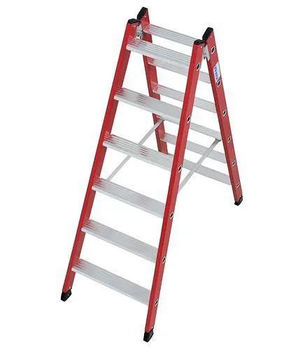 Maschio per Rettifica Scala doppia DENIOS plastica vetroresina 2 x 6 gradini 257-535