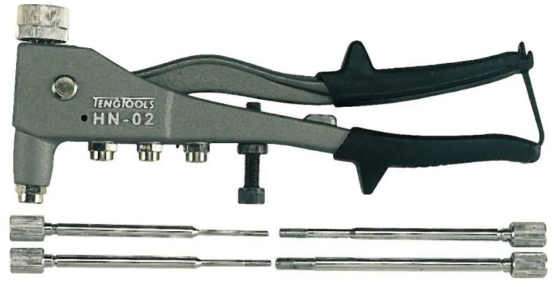 Pistola per rivetti Nutsert Teng Tools HN02 per Lavori di Manutenzione