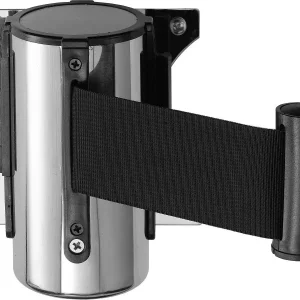 Staffa muro Saro per pali/tensatori modello PW 2 m nero 399-2000 con Trattamento Superficiale TiCN