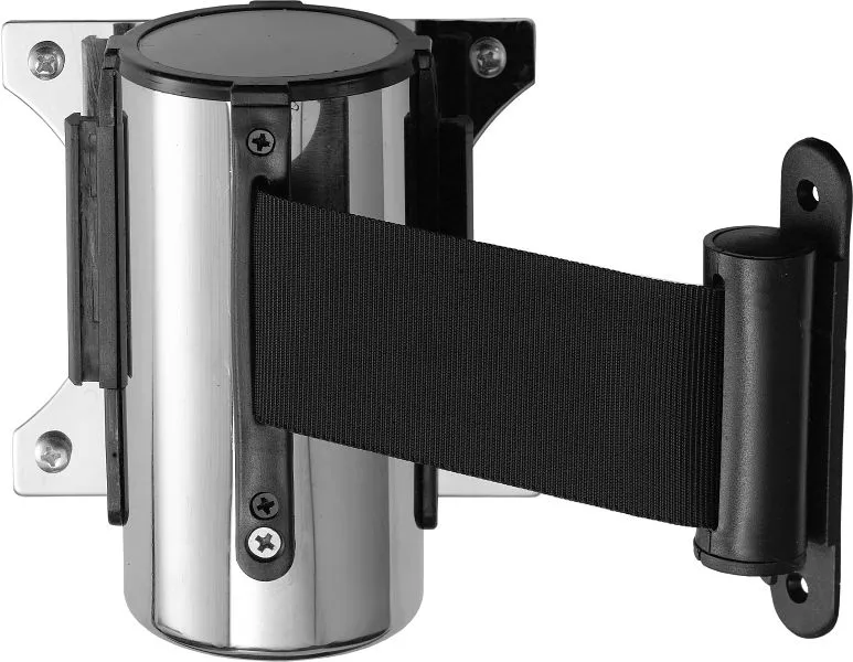 Staffa muro Saro per pali/tensatori modello PW 2 m nero 399-2000 con Trattamento Superficiale TiCN