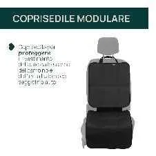 Coprisedile Modulare Nero per Interni Auto - Comfort e Stile