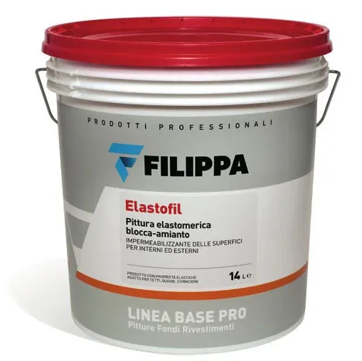 ELASTOFIL PITTURA ELASTOMERICA BLOCCA-AMIANTO 14 LITRI
