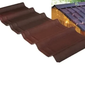Lastre Onduvilla Onduline Rosso sfumato. Prezzo per Pezzo.