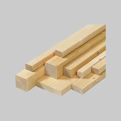 LISTELLI ABETE mm 50x50x2mt. Prezzo per Pezzo.