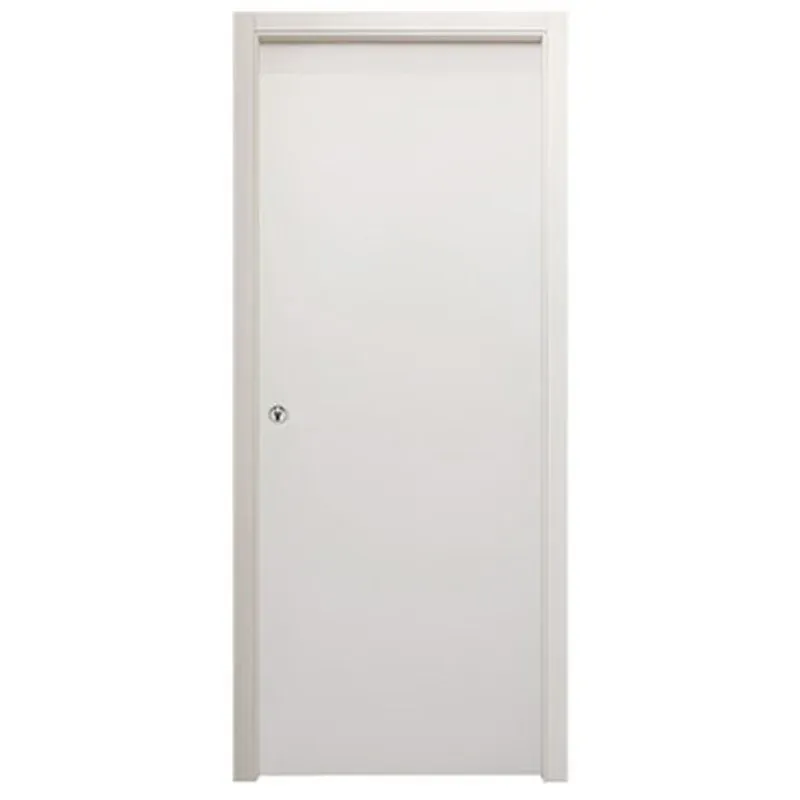 porta scorrevole reversibile bianca effetto liscio mm 600x2100h