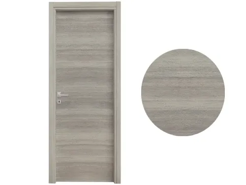 Porte battente rovere grigio. 2100 x 800 mm Prezzo per Pezzo.