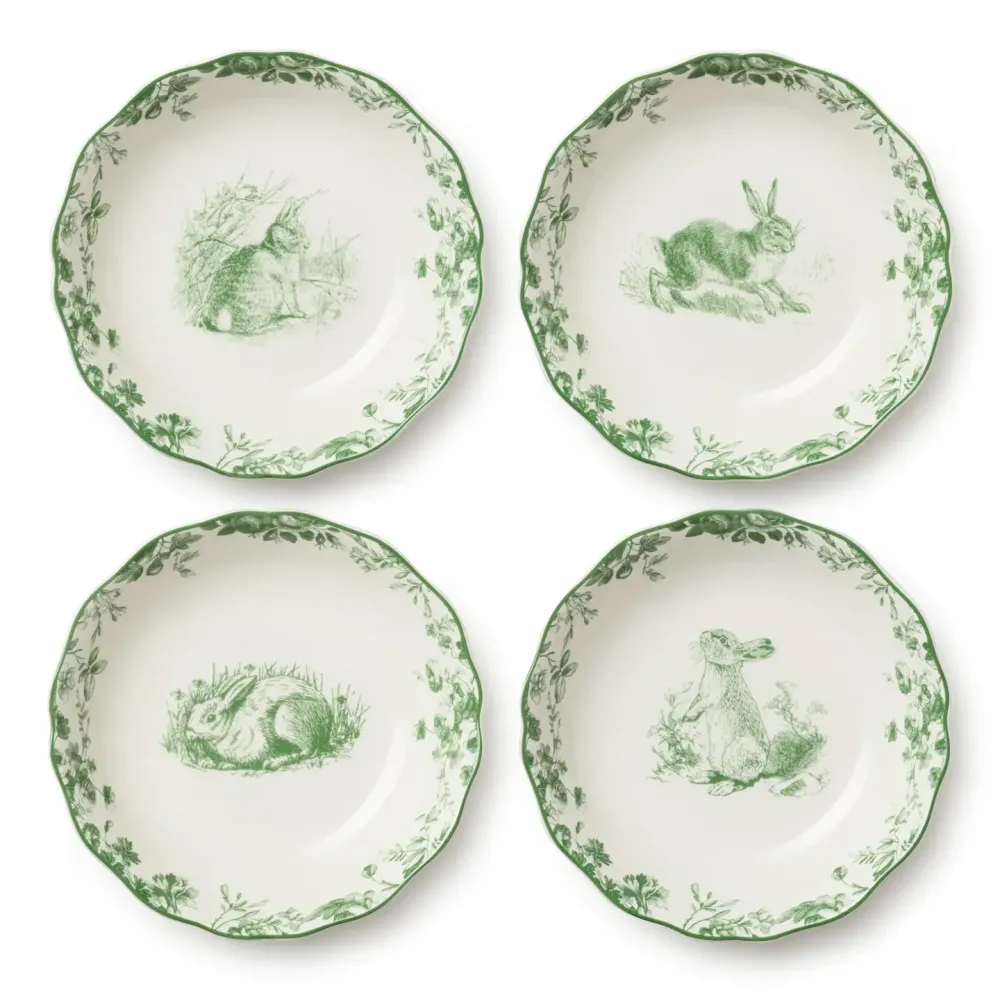 Servizio tavola Le Jardin 12 pezzi ceramica – set 4 posti dallo stile vintage