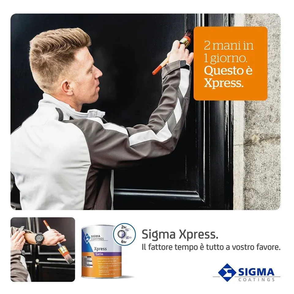 SMALTO RAPIDA ESSICAZIONE XPRESS Satin - 2,5 LT colorato ral ncs ppg