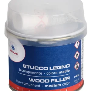 Stucco legno bicomponente medio 150 ml