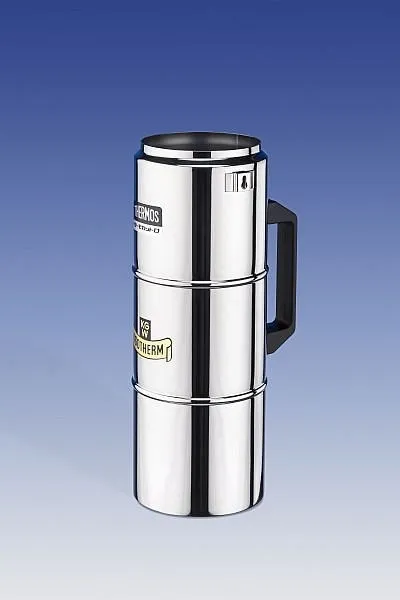 Fiaschetta isotermica KGW Dewar acciaio inossidabile con manico tipo GSS 1000 W 1000 ml 2301