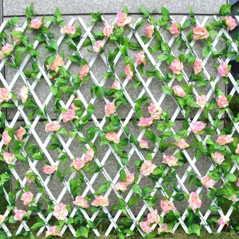 Metro Nastro Autobloccante Traliccio estensibile parete PVC da giardino 1 mt