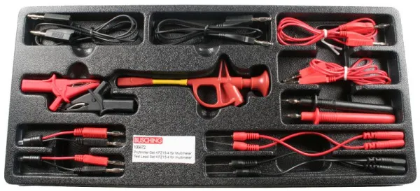 Rifrattometro Digitale Set di apparecchiature di prova Busching KFZ15/4 per multimetro con lampada di prova LED e punta di...