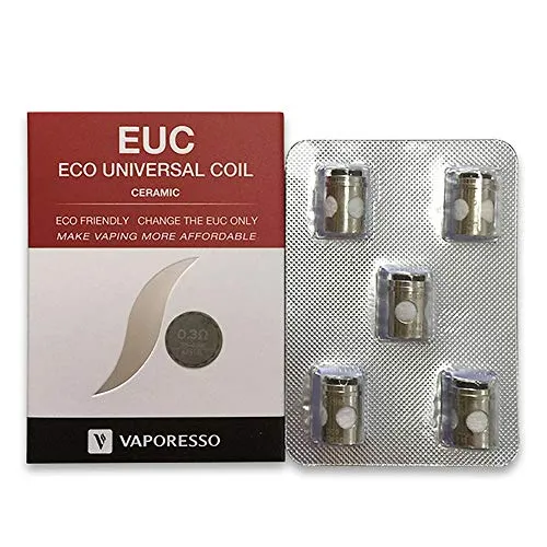 Bobine Vaporesso EUC ceramica (0,3Ω bobina × Bobina 0,3 Ω