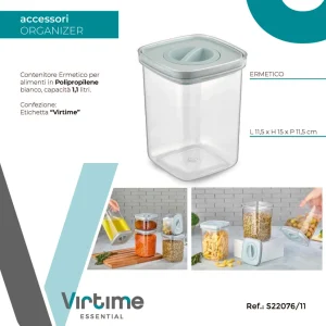 CONTENITORE ERMETICO PER ALIMENTI 1.1 LT