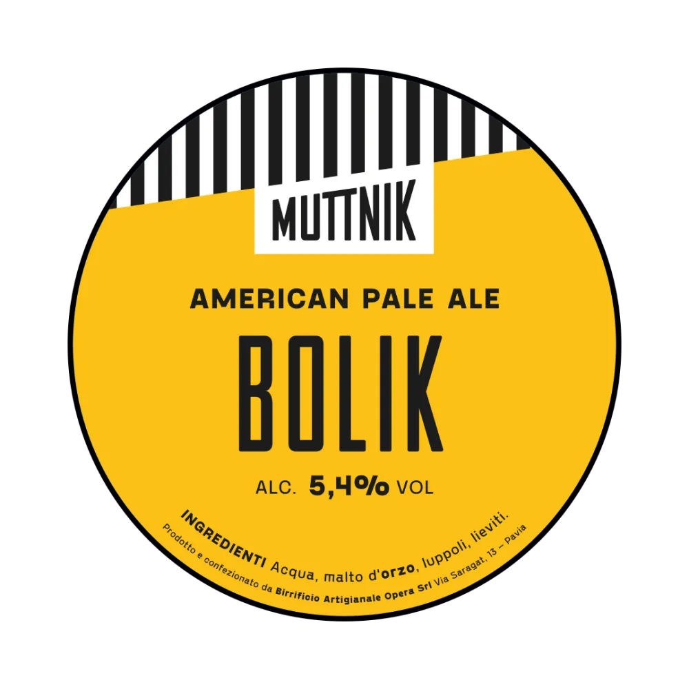 Muttnik | Bolik | 5,4% | Acciaio 20 Lt.