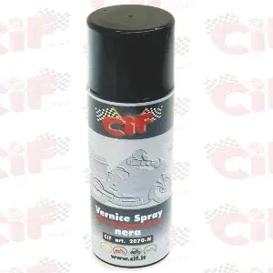 Bomboletta spray da 400ml vernice nera ad alte temperature per marmitte (fino ad 800°)