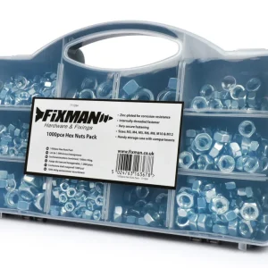 Confezione da 1000 pezzi dadi M4 - M5 - M6 - M8 - M10 - M12