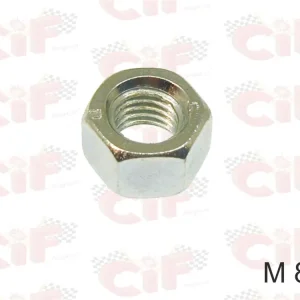 Dado M8 chiave 13 - altezza 8mm