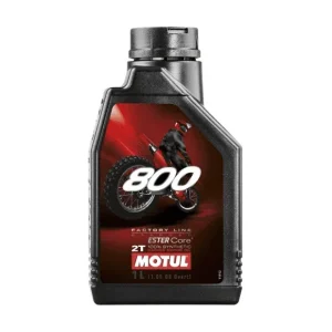 104038 1 litro olio motul 800 2t factory line off road 100% sintetico 2tempi