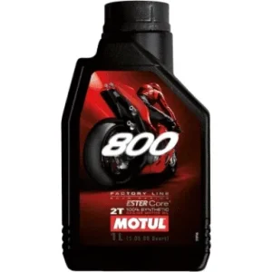 104041 1 litro olio motul 800 2t factory line road racing 100% sintetico 2tempi