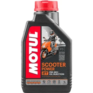 105881 1 litro olio motul scooter power 2t 100% sintetico