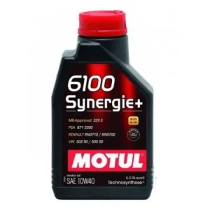 108646 1 litro olio motul 6100 synergie 10w40 100% sintetico per motori 4t