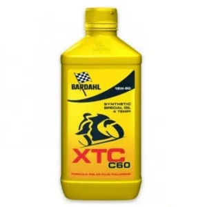 324141 1 litro olio bardahl xtc c60 15w50 lubrificante per moto 4t 1lt