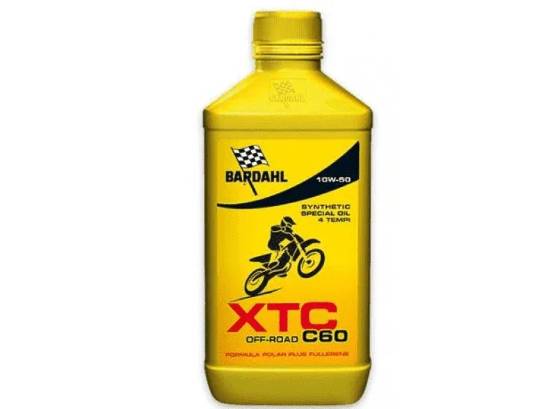 340039 olio bardahl xtc c60 off road 10w50 lubrificante per moto 4t 1lt
