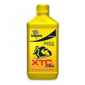 348141 1 litro olio bardahl xtc c60 10w30 lubrificante per moto 4t 1lt