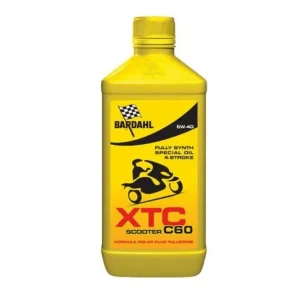 362039 - 362041 olio bardahl xtc c60 scooter 5w40 lubrificante per moto 4t 1lt