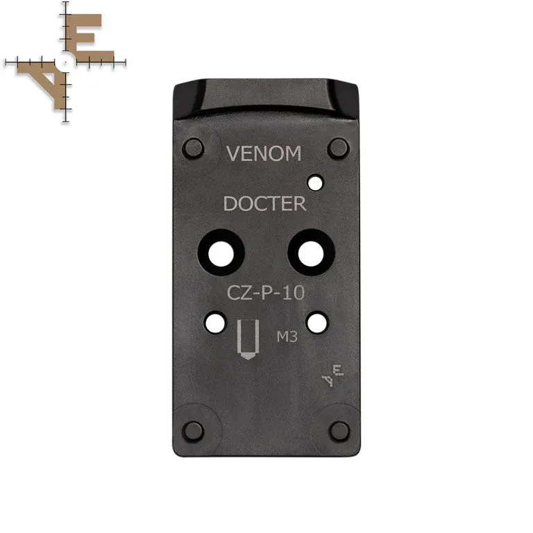 CZ P-10 piastra adattatrice | Docter impronta