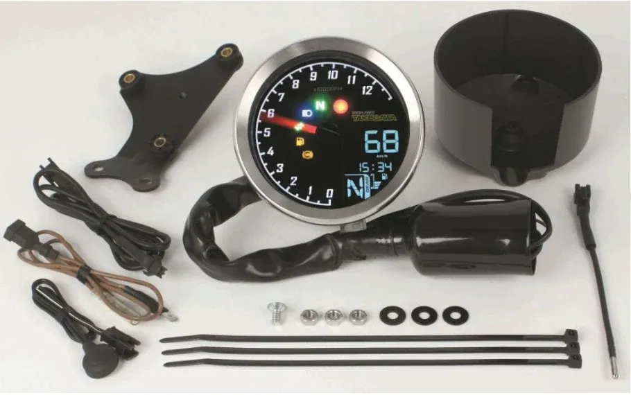 TFT Takegawa Multi Function - Honda Monkey JB02 e JB03 Counter