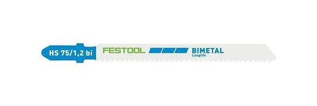 Lama per seghetto alternativo Festool HS 75 / 12 BI / 20 conf .: 20 pezzi 204271