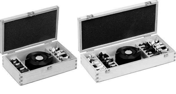 Set teste di taglio Edessö scatola di legno 40x4 MK2 + 6 paia M + 1-6 1510MKS4