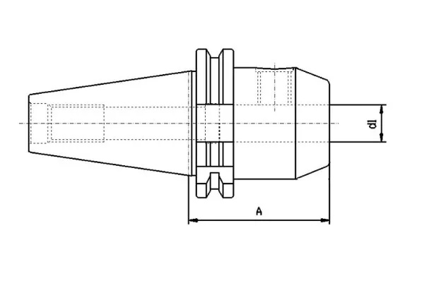 Mandrino per superfici MACK Weldon DIN 69871 SK 50 Ø 16 x 63 mm 13-7625-50-16-63