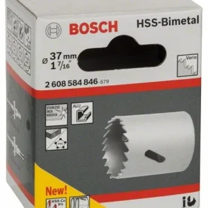 2608584846 - Sega tazza bimetallica HSS per adattatore convenzionale 37 mm, 1 7/16