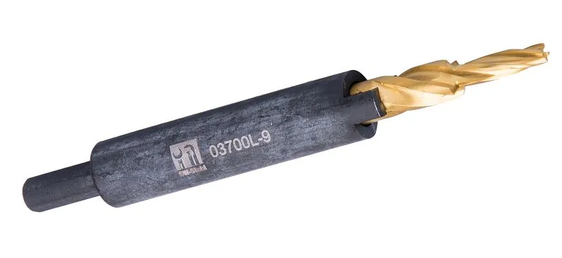 Punta gradino acciaio SW con prolunga ø 55 + 89 mm con diametro 89 mm e 55 mm 03700L-9