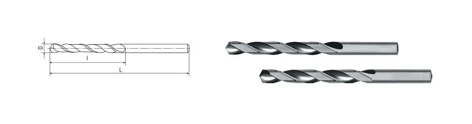 Punta elicoidale ELMAG HSS DIN 338 Ø 140 mm 70025