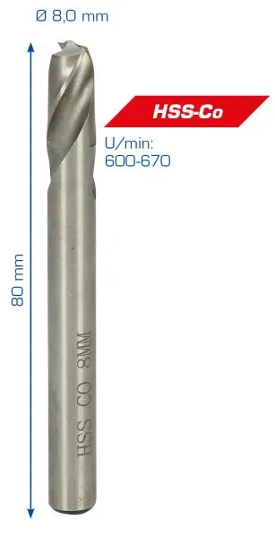 Trapano per saldatura punti Brilliant Tools BT516002