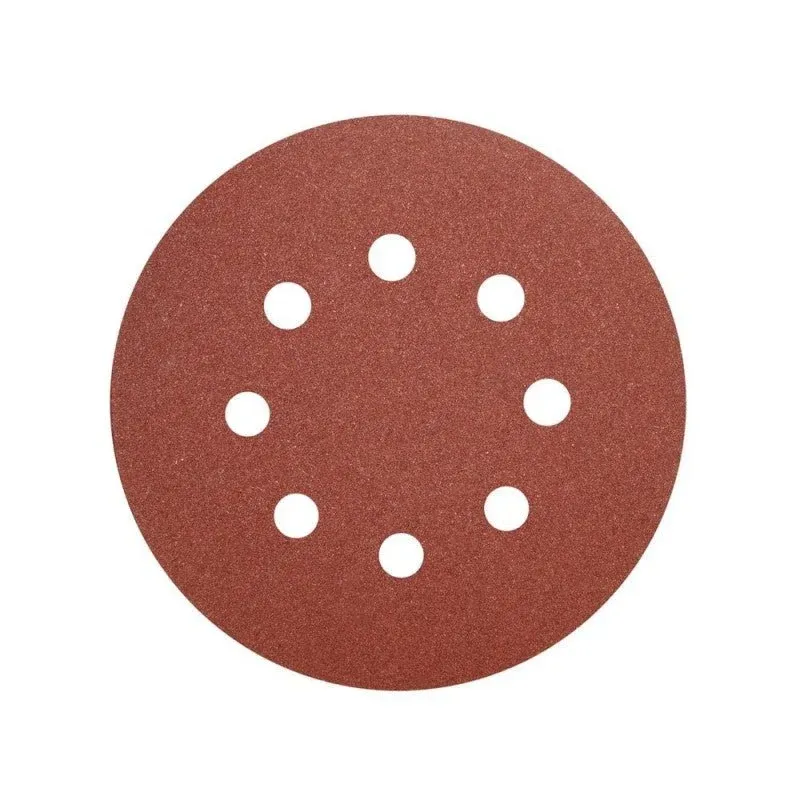 Carta abrasiva levigatrice orbitale d.150, 3x80p, 2x120p